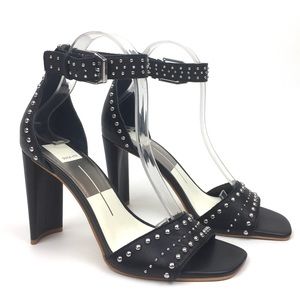 Dolce Vita Eloise black studded sandal leather